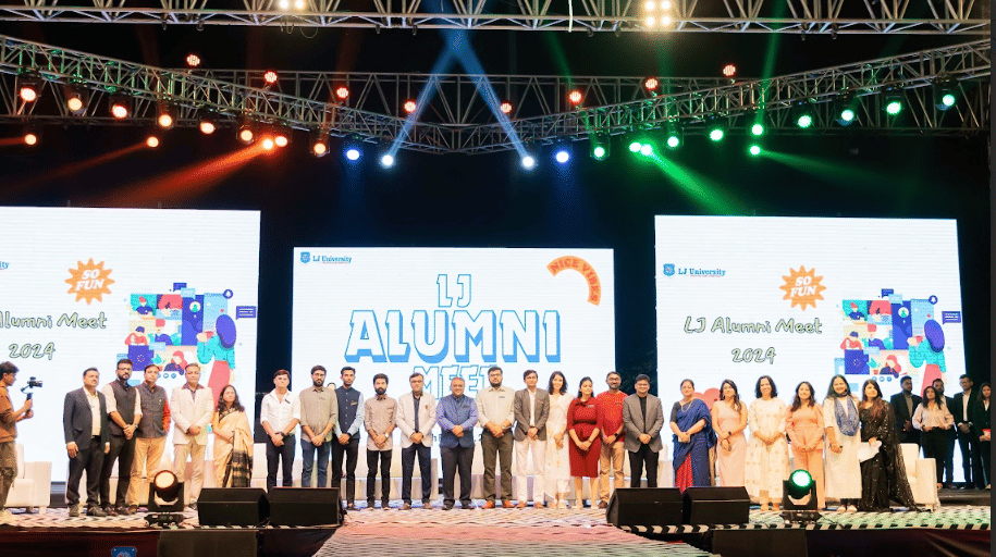 L J Institute of Media and Communications Ahmedabad Alumni meet photo 1